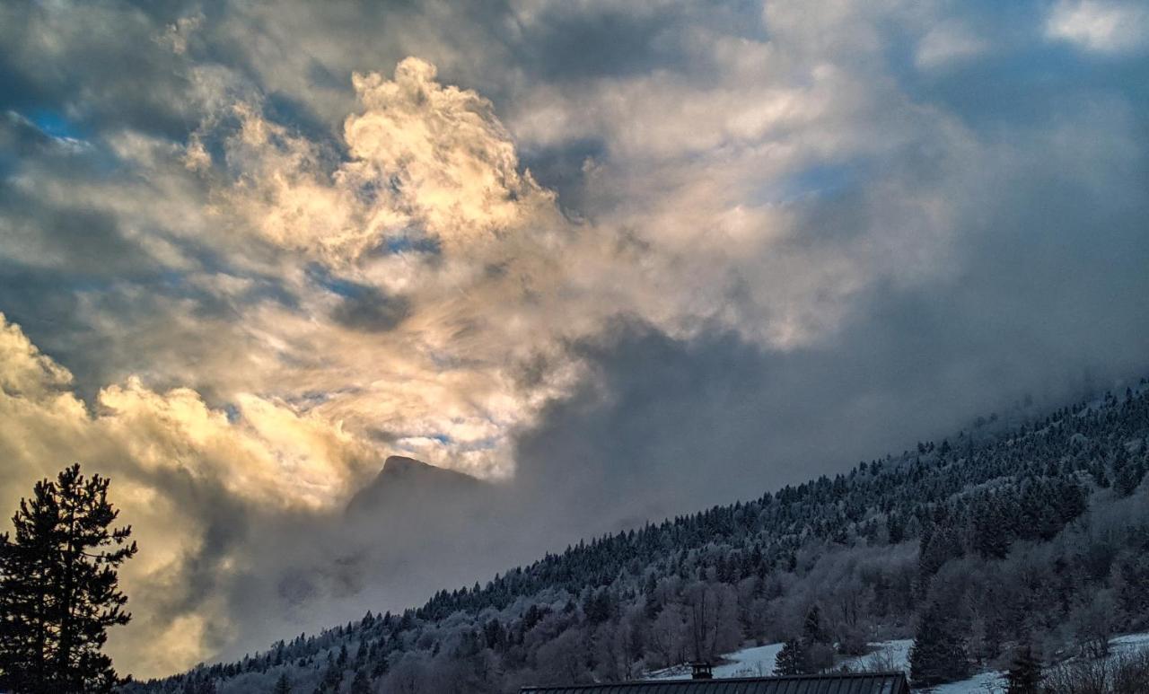 Maison Familiale En Montagne Avec Vue Merveilleuse Sur Le Massif De Belledonne Saint-Bernard  Exterior photo